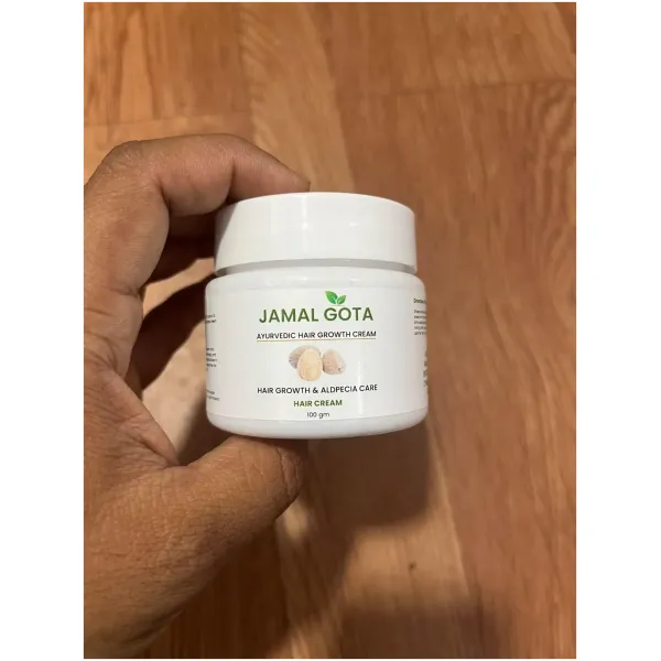Jamalgota Ayurvedic Hair Growth Cream 100gm (Pack of 2)
