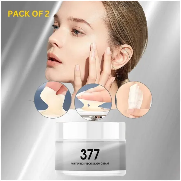 Whitening Freckle Lady Cream 100g (Pack Of 2) - Image 3