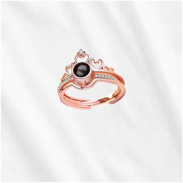 I Love You In 100 Languages Adjustable Ring