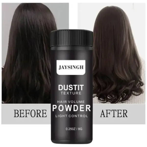 Mattifying Powder Increases Hair Volume Captures Haircut Unisex Modeling Styling Fluffy Hair Powder Absorb Grease - Image 2