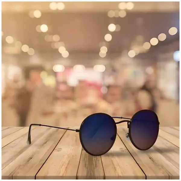 Unisex Free Size Round Sunglasses