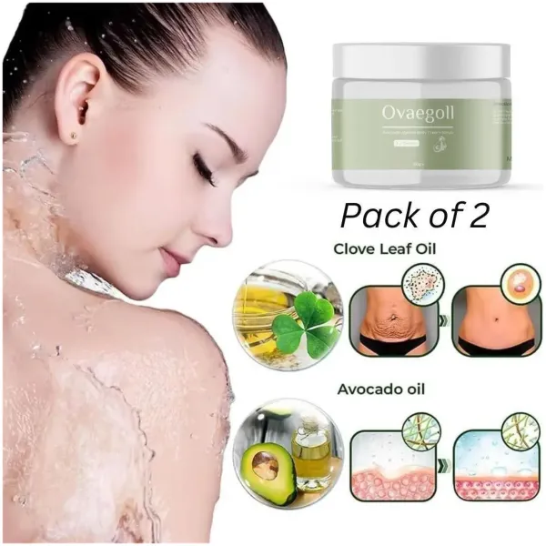 Ovaegoll Collagen Firming Body Cream Luxelift Skin Rescue Lotion 100g (Pack Of 2) - Image 2
