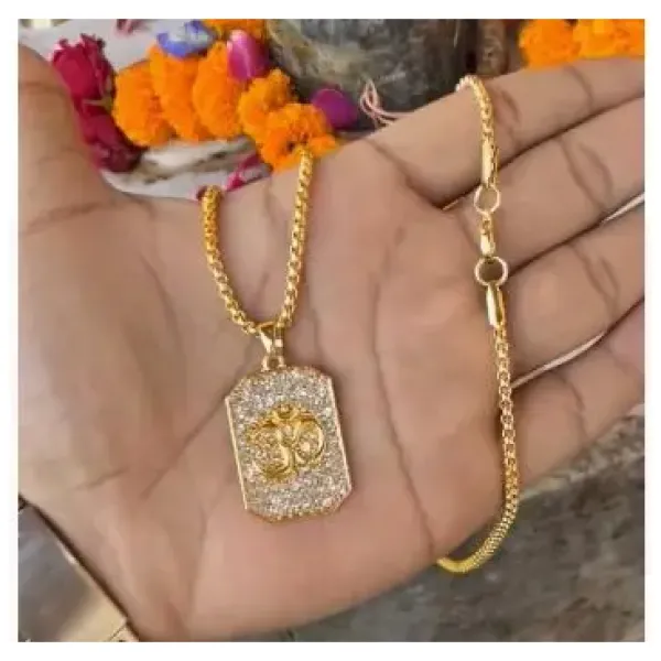 OM Pendant with Adiyogi