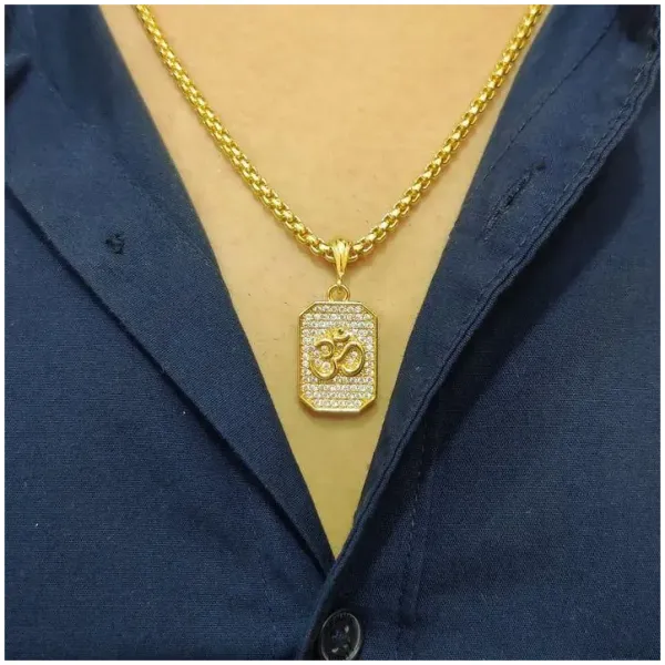 OM Pendant with Adiyogi - Image 2