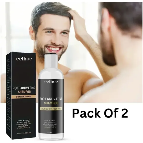 Root Activating Shampoo 100ml - Unleash The Power Of Nature For Stronger, Healthier Hair (Pack Of 2) - Image 2