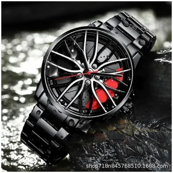 Stereoscopic Car Wheel Watch