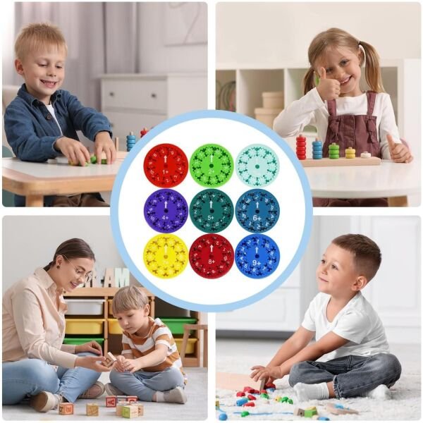 Light Up Led Magic Sketch Pad Math Fidget Spinners