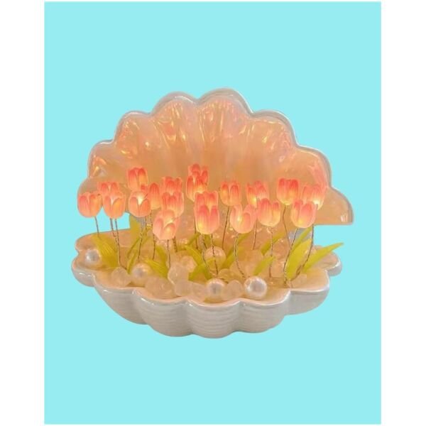 Tulip Night Light Flower Lamp Shell Light - Image 4