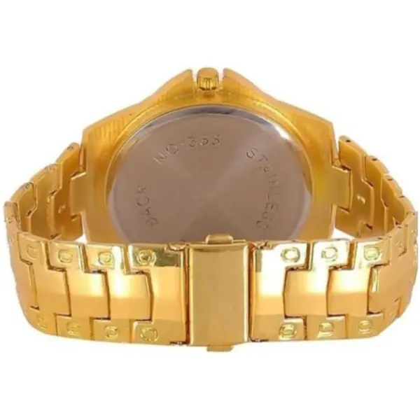 Men's Golden Stainless Steel Watches - Image 3