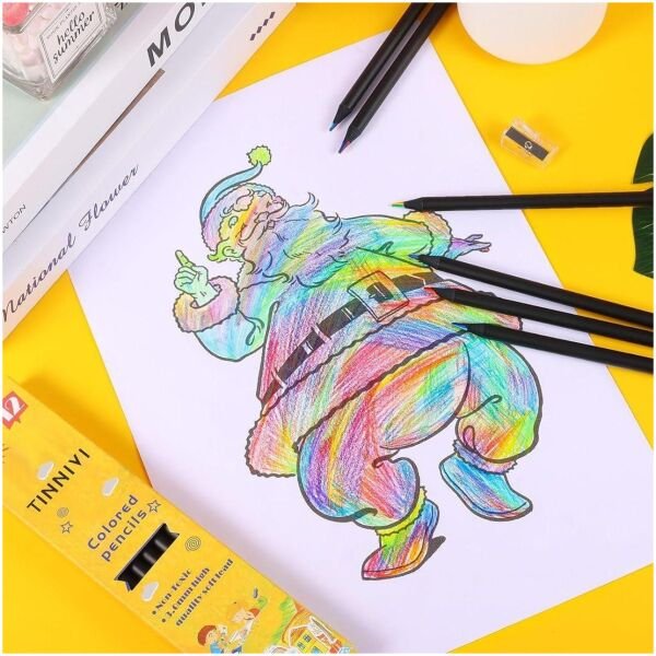 12 Pieces Rainbow Pencils - Image 3