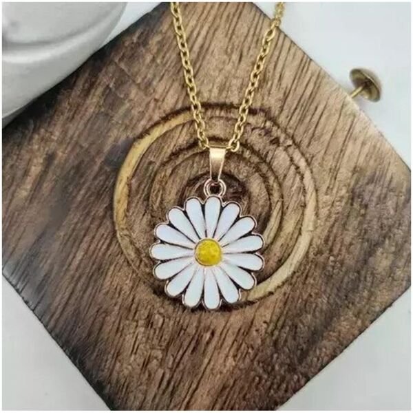 Gold Plated Stylish Necklace - Image 3