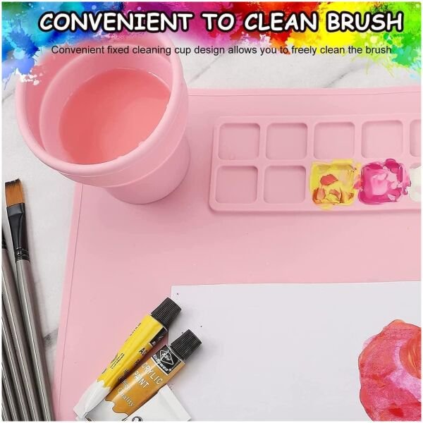 Silicone Craft Mat For Painting Play Doh And Clay For Kids - Image 3