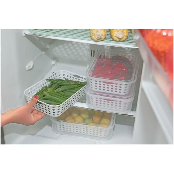2 In 1 Multi Storage Boxes Freezer Storage Containers - Image 3