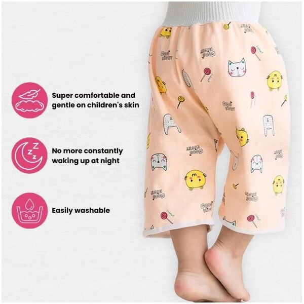 2 In 1 Baby Waterproof Leakproof Children Cloth Diapers Pant - Image 3