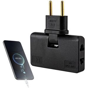 Rotatable Extension Plug 180 Degree (Pack Of 2)
