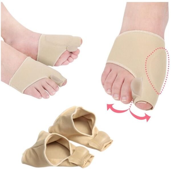 2 Pairs Gel Cushion Pads Foot Care Tool For Night & Home Use