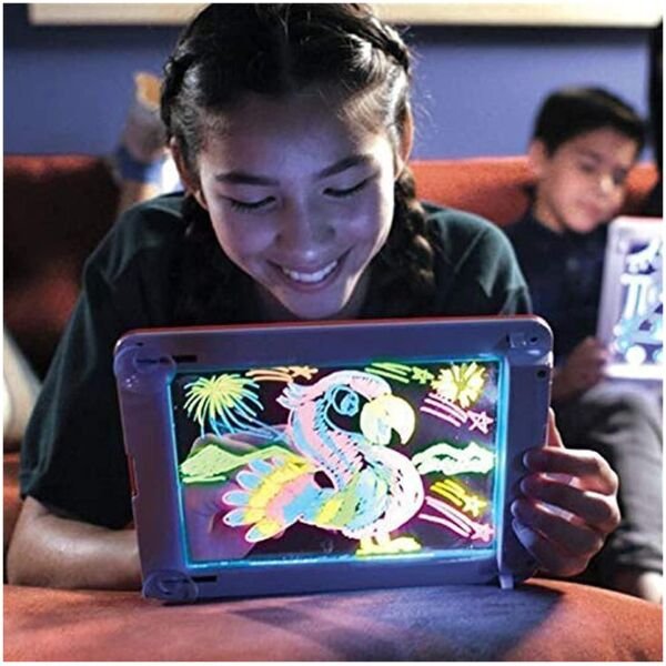 Light Up Led Magic Sketch Pad