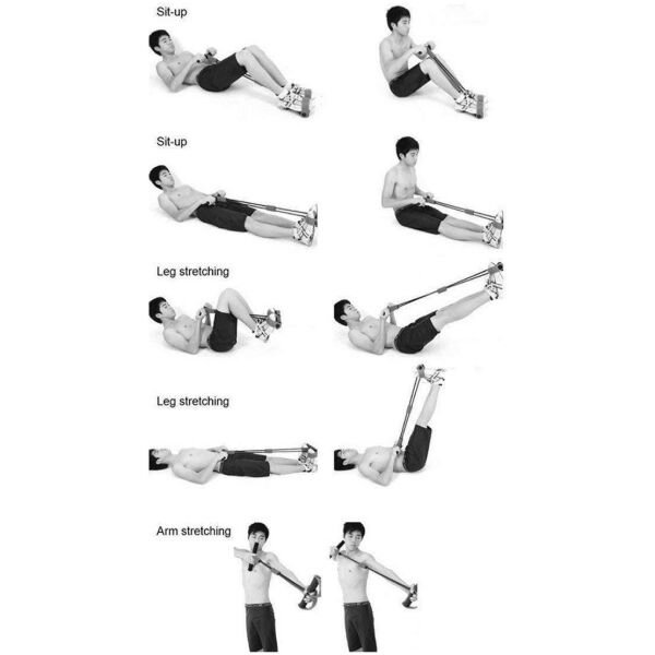 Gym Utility Double Spring Tummy Waist Trimmer Ab Exerciser - Image 2