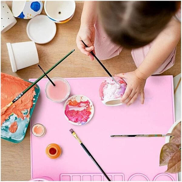 Silicone Craft Mat For Painting Play Doh And Clay For Kids