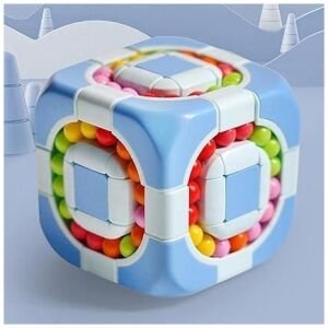 Finger Rotate Rubik Cube Puzzel