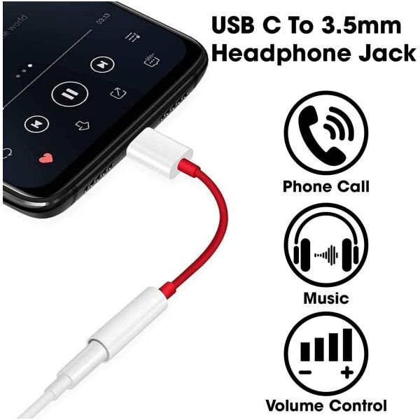 Type C To 3.5 Mm Jack Audio Connector - Image 3