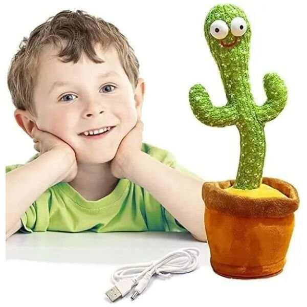 Led Musical Dancing & Mimicry Cactus Toy