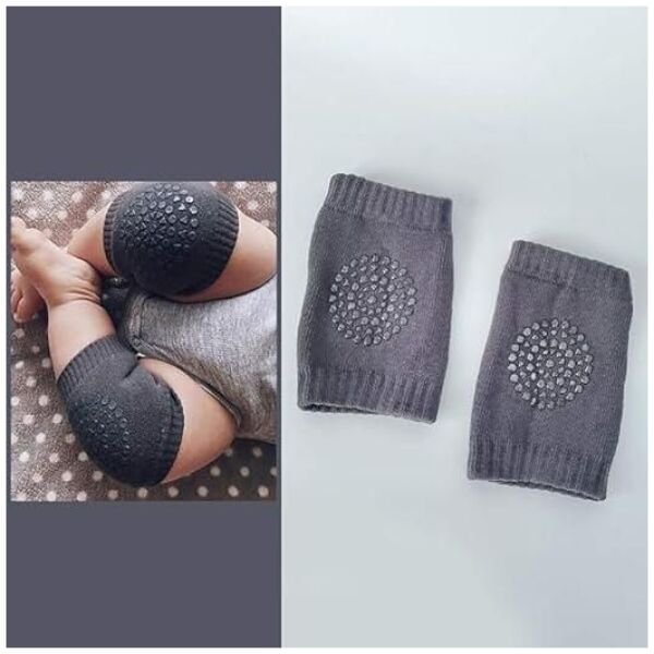 2 Pair Baby Knee Pad For Safety Crawling - Image 2