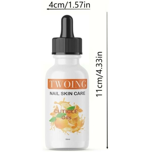 Twoing Nail Skin Care Cuticle Oils 30ml Nourishing Elixir For Beautiful Nails (Pack Of 2) - Image 3