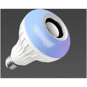 Colour Changing Led Bulb With Bluetooth Speaker & Remote