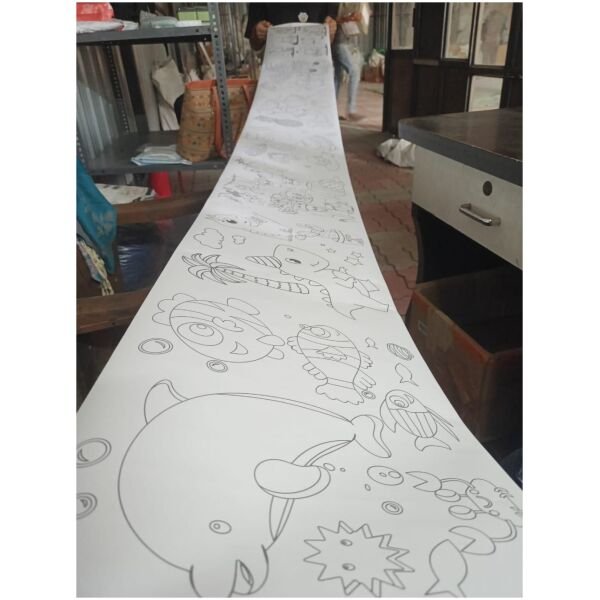 DIY Painting Drawing Paper Roll - Image 3