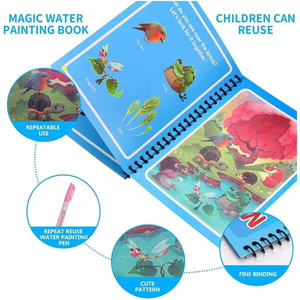 Reusable Magic Water Quick Dry Book - Image 2