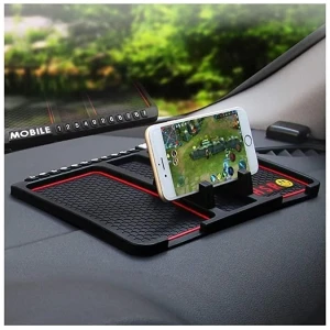 Hsr Car Accessories Multifunction Phone Gps Holder Anti-slip Silicone Pad And Car Mobile Holders For Car Dashboard
