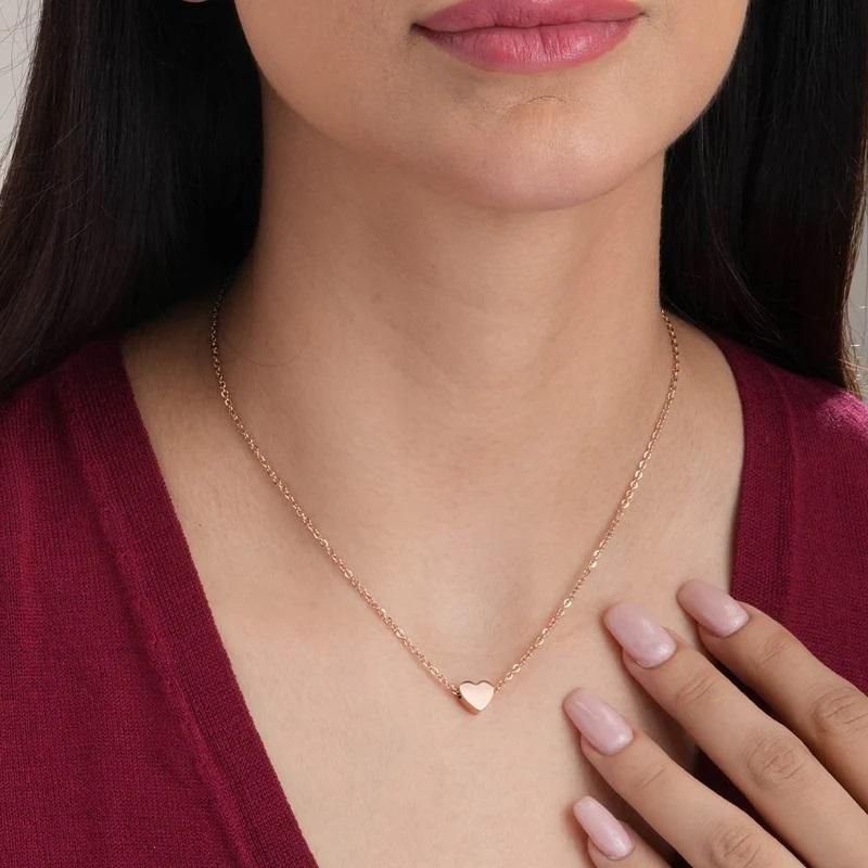 Paris Heart Necklace Pack Of 2 - Image 4