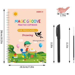 Sank Magic Practice Copy Book (4 Books)