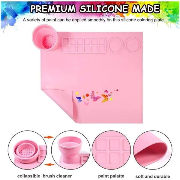 Silicone Craft Mat For Painting Play Doh And Clay For Kids - Image 4