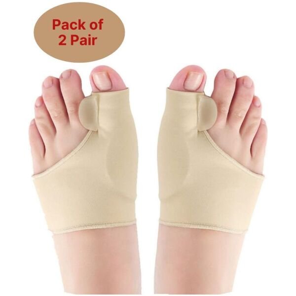 2 Pairs Gel Cushion Pads Foot Care Tool For Night & Home Use - Image 2