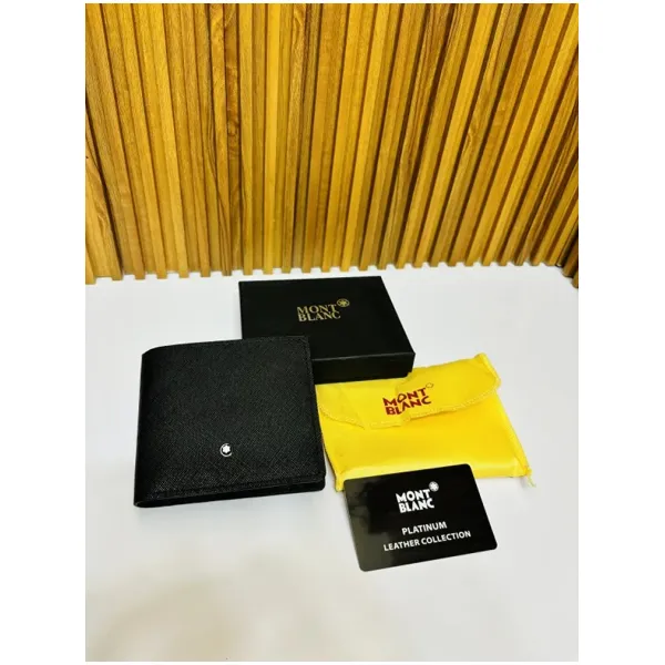 Mont Blanc Wallet Printed With Box For Men (SW956)