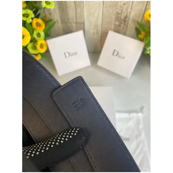 CD Dior Belt With OG Box, Card & Dust Bag For Men (SW1083) - Image 2