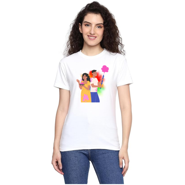 Festival of Colors T-shirt For Women