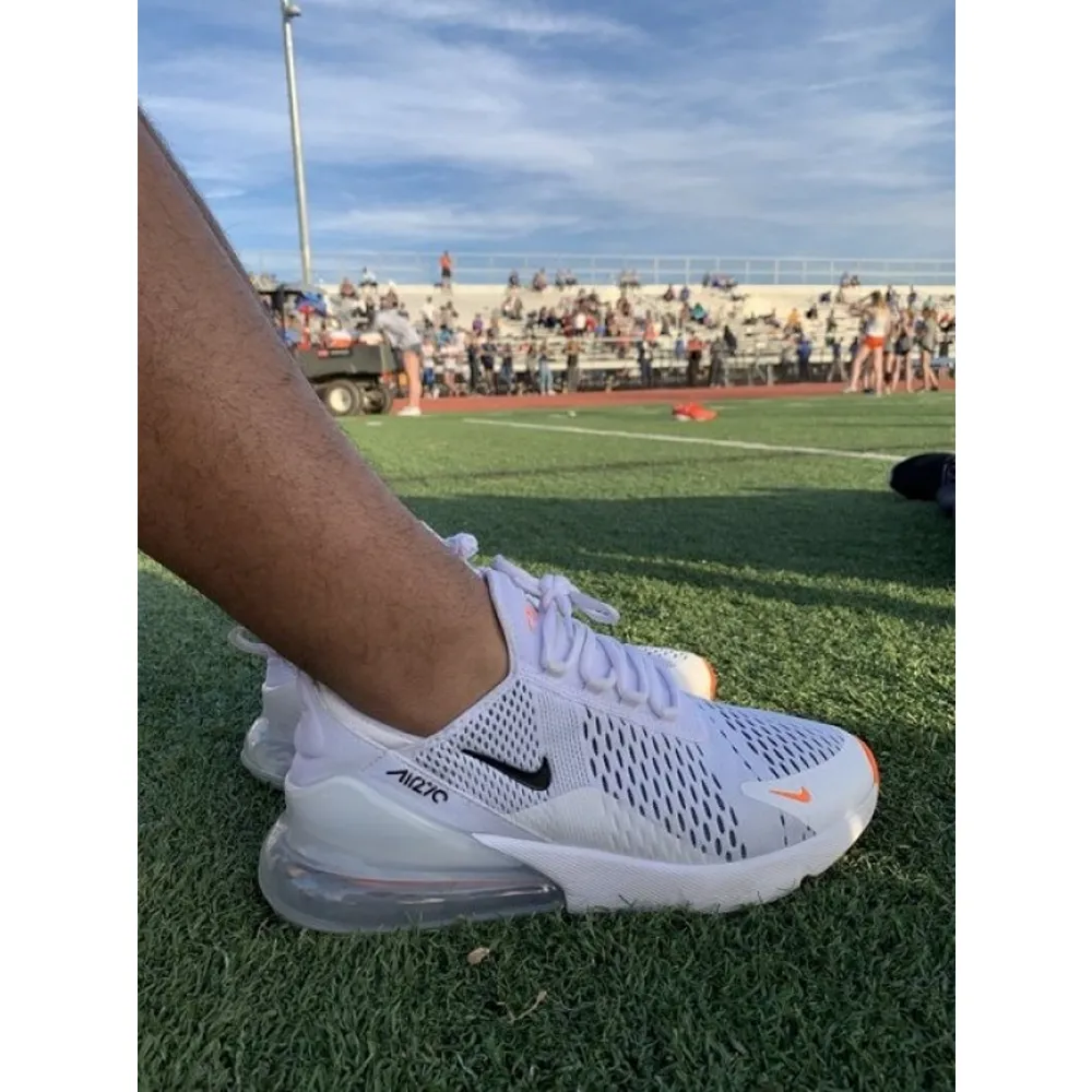 Nike Air Max 270 White Black Shoes For Men (SW243) - Image 3
