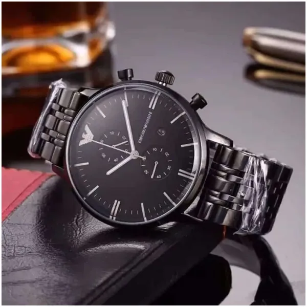 Emporio Armani Watch AR Chronograph Japan AAA For Men (SW592) - Image 2
