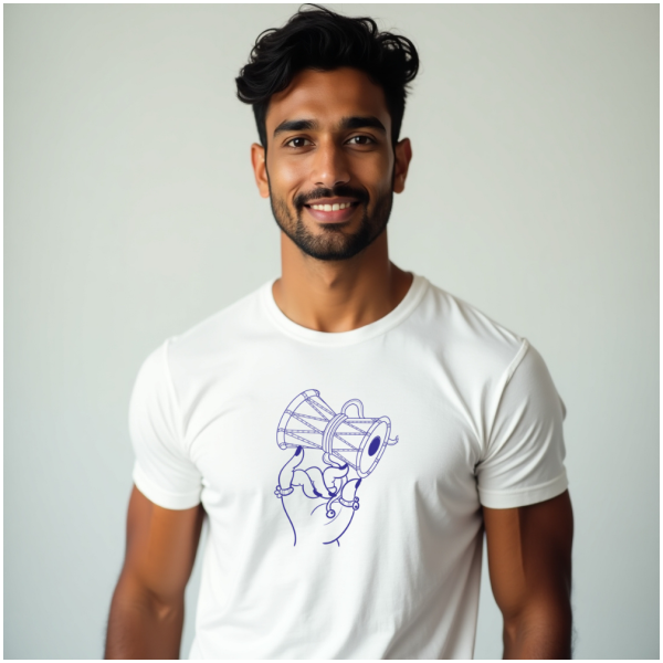 Mahadev Damru T-Shirt For Men