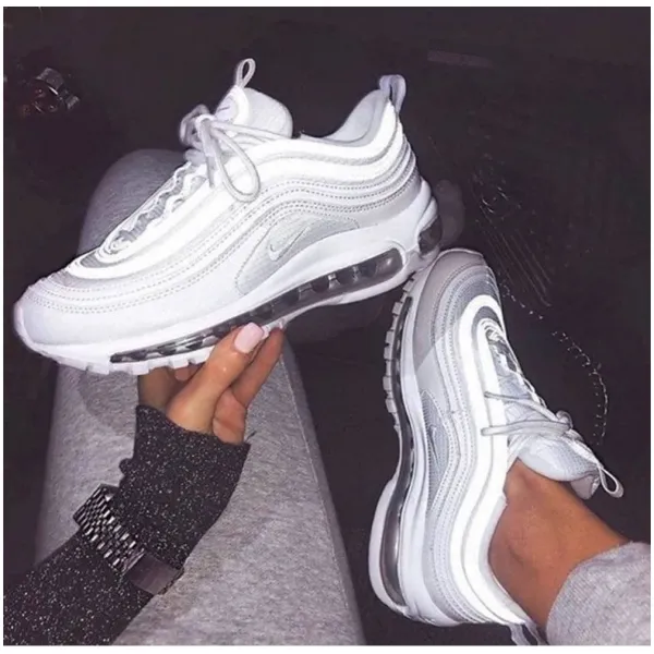 Nike Air Max 97 White Shoes For women (SW745)