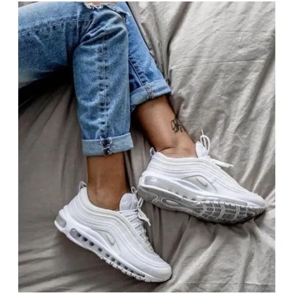 Nike Air Max 97 White Shoes For women (SW745) - Image 2