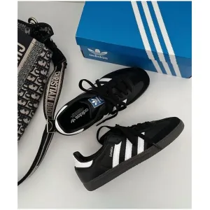 Adidas Samba Black Shoes For women (SW679)