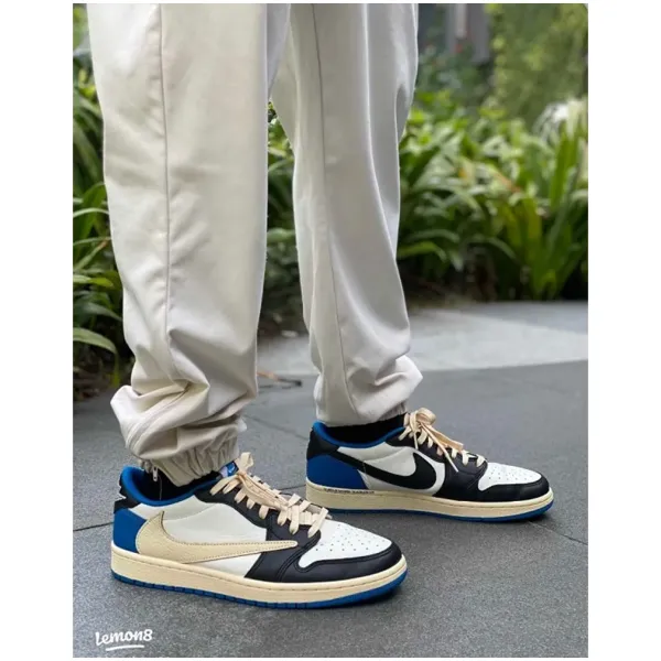 Nike Air Jordan 1 X Travis Scott Shoes For Men (SW274) - Image 2
