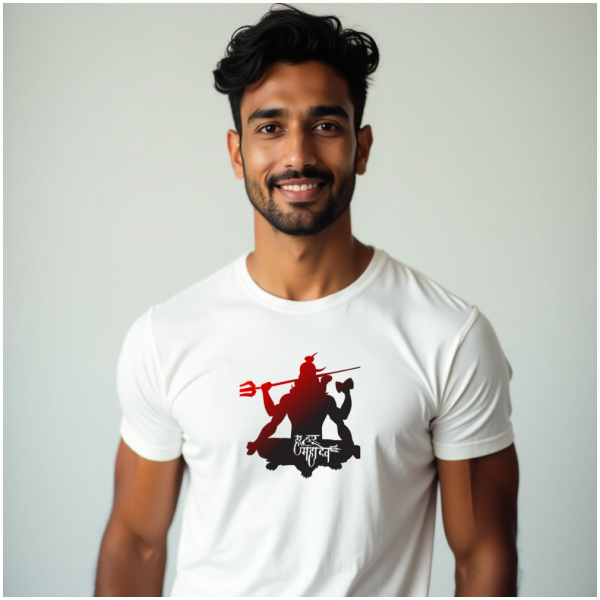 Har Har Mahadev T-Shirt For Men
