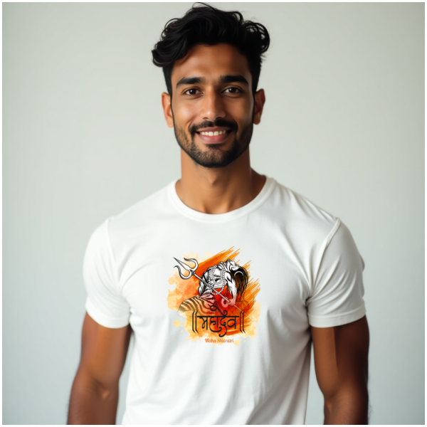 Har Har Mahadev T-Shirt For Men