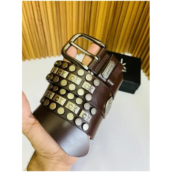 CK Calvin Klein Belt Brown With Box For Men (SW1033)