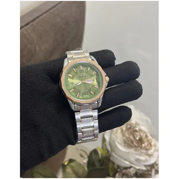 Tommy Hilfiger Watch Dual Tone Green Dial For Men (SW436) - Image 2